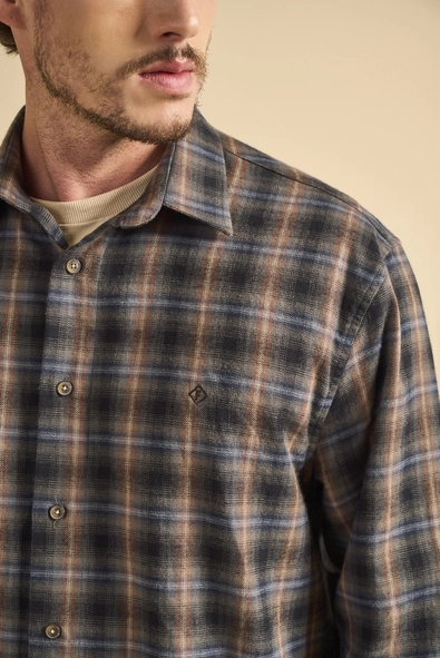 Camisa Masculina Xadrez Chelsea
