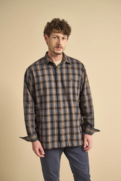 Camisa Masculina Xadrez Chelsea