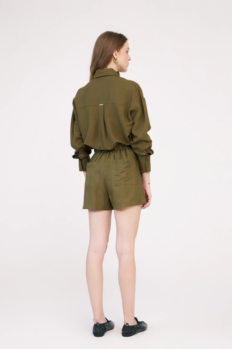 Camisa Feminina Oversized Verde 4