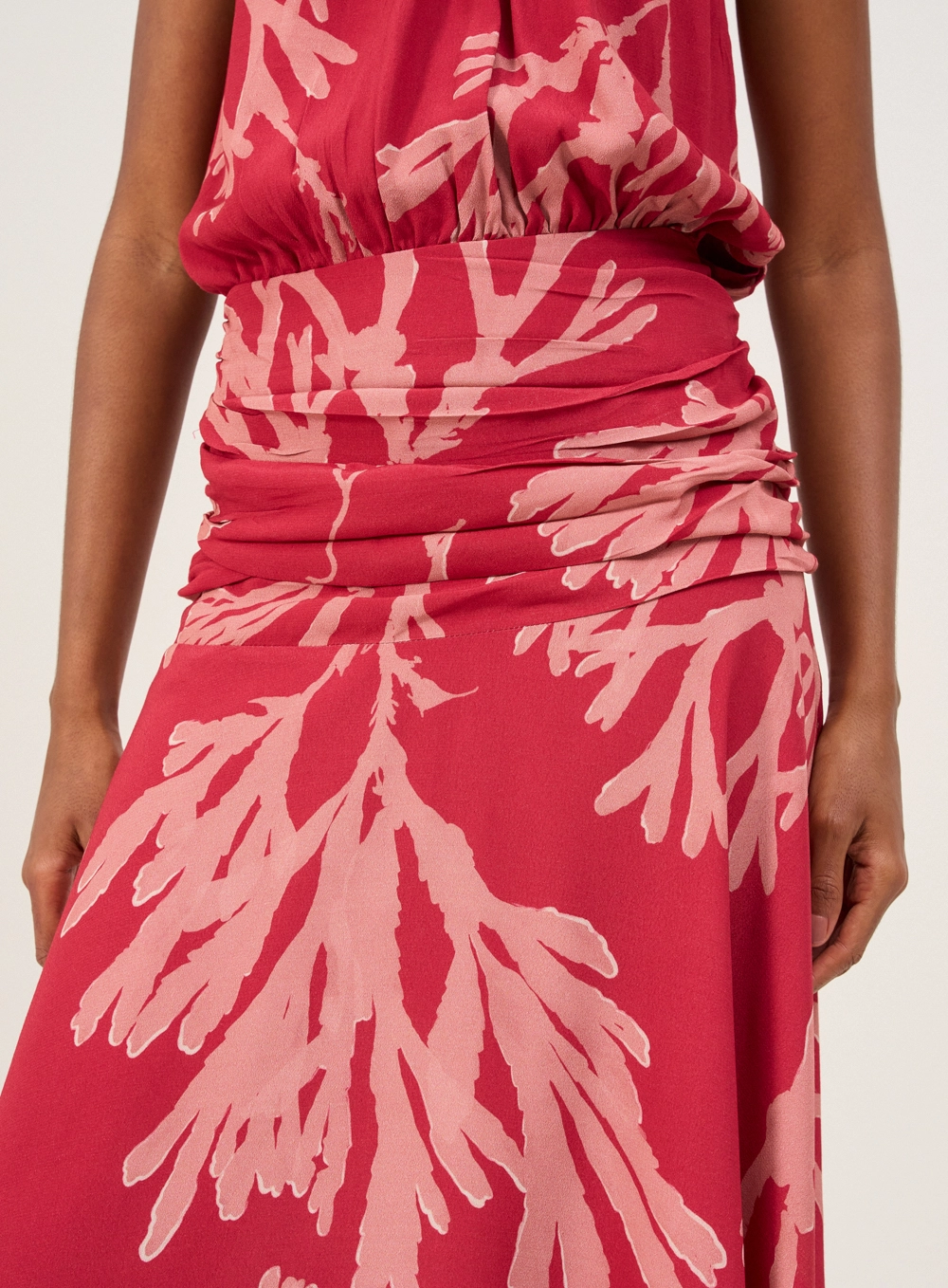 Vestido Midi Frente Única Estampados 3