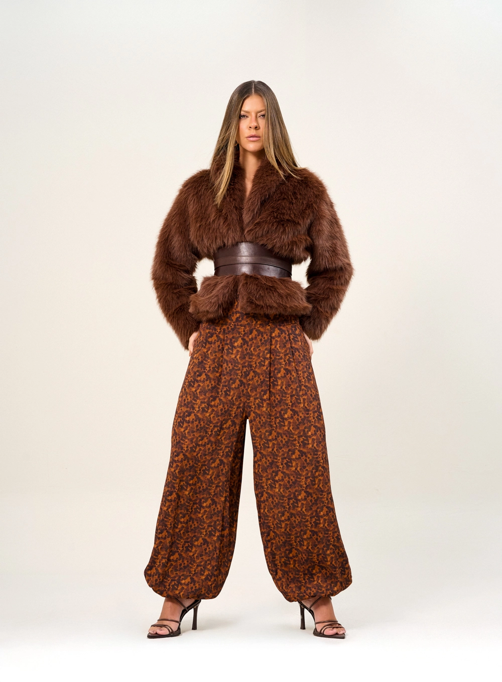 Calça Feminina Com Estampa Animal Estampados 4