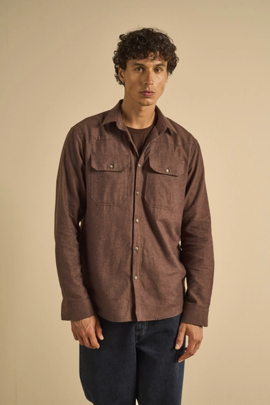 Camisa Masculina Relax Manga Longa
