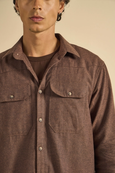 Camisa Masculina Relax Manga Longa