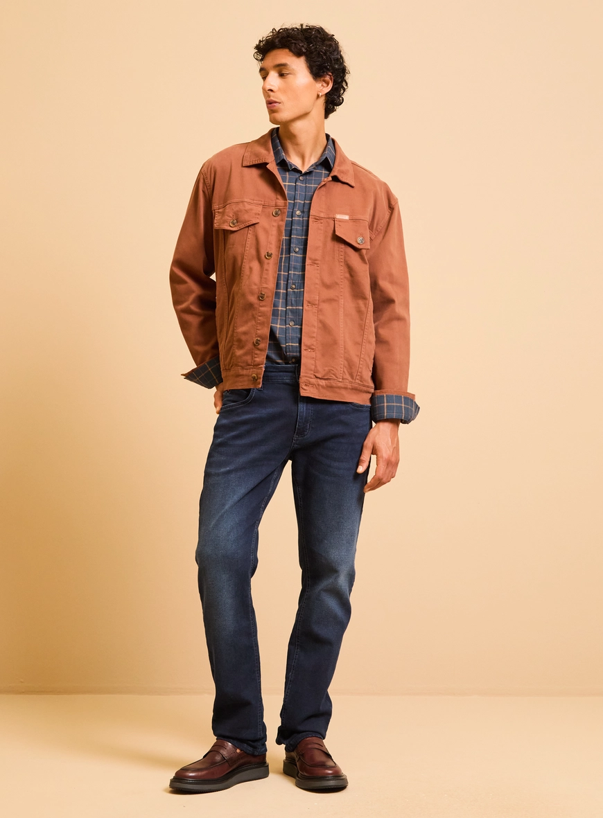 Camisa Masculina Relax Xadrez Estampados