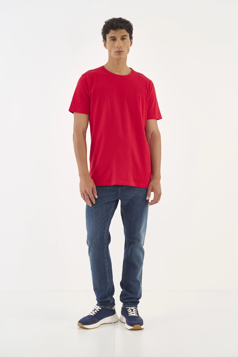 Calça Jeans Italo Slim Lavagem Média