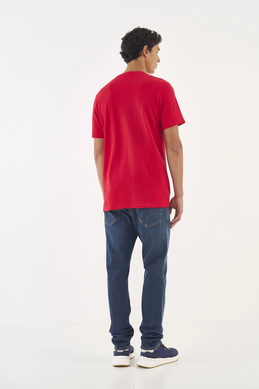 Calça Jeans Italo Slim Lavagem Média Índigo