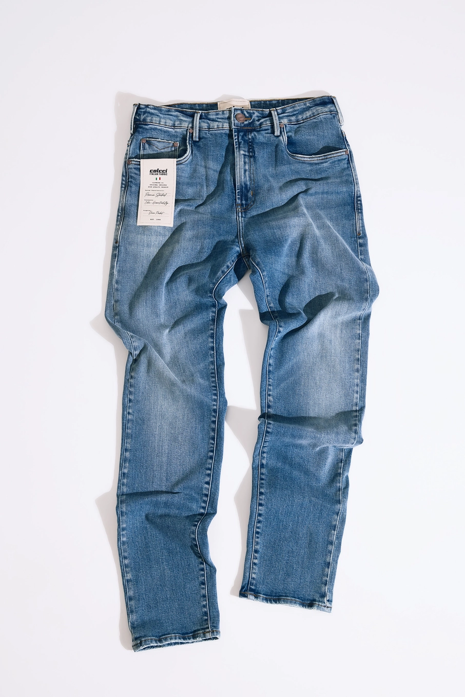 Calça Jeans Italo Slim Lavagem Clara Índigo