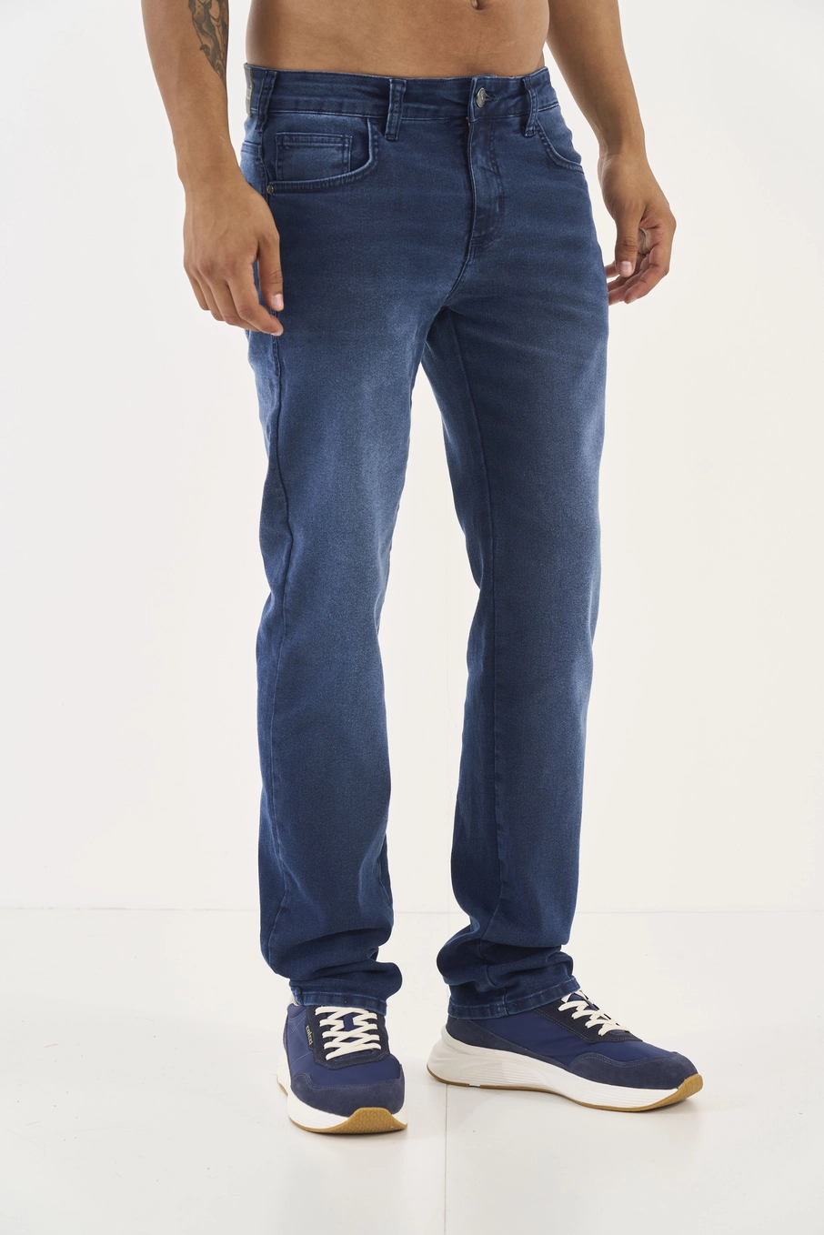 Calça Jeans Alex Slim Dark Índigo