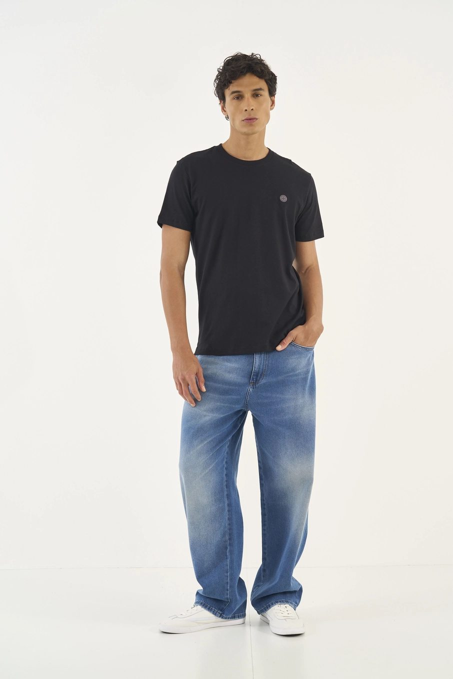 Calça Jeans Loose Índigo