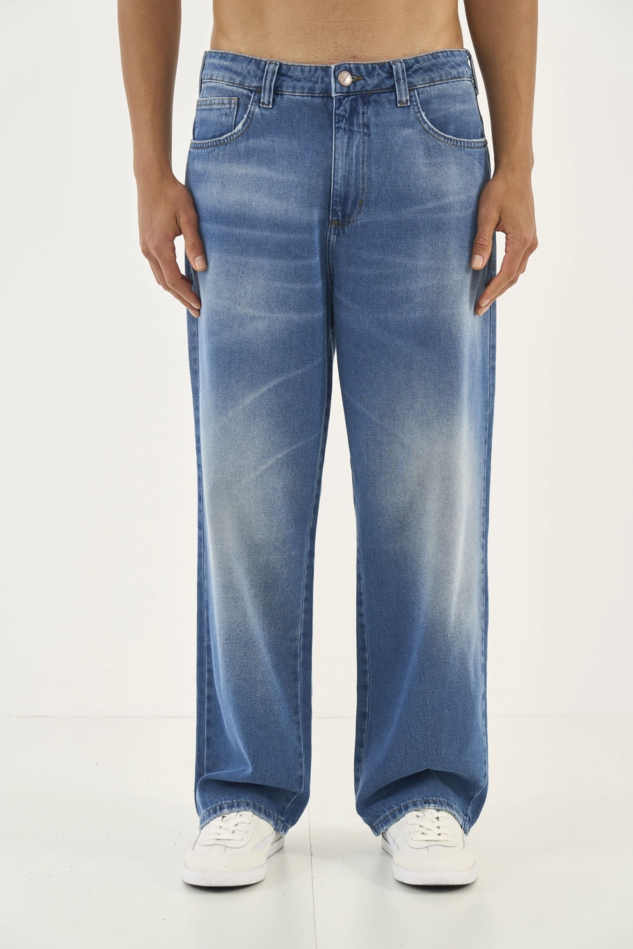 Calça Jeans Loose Índigo
