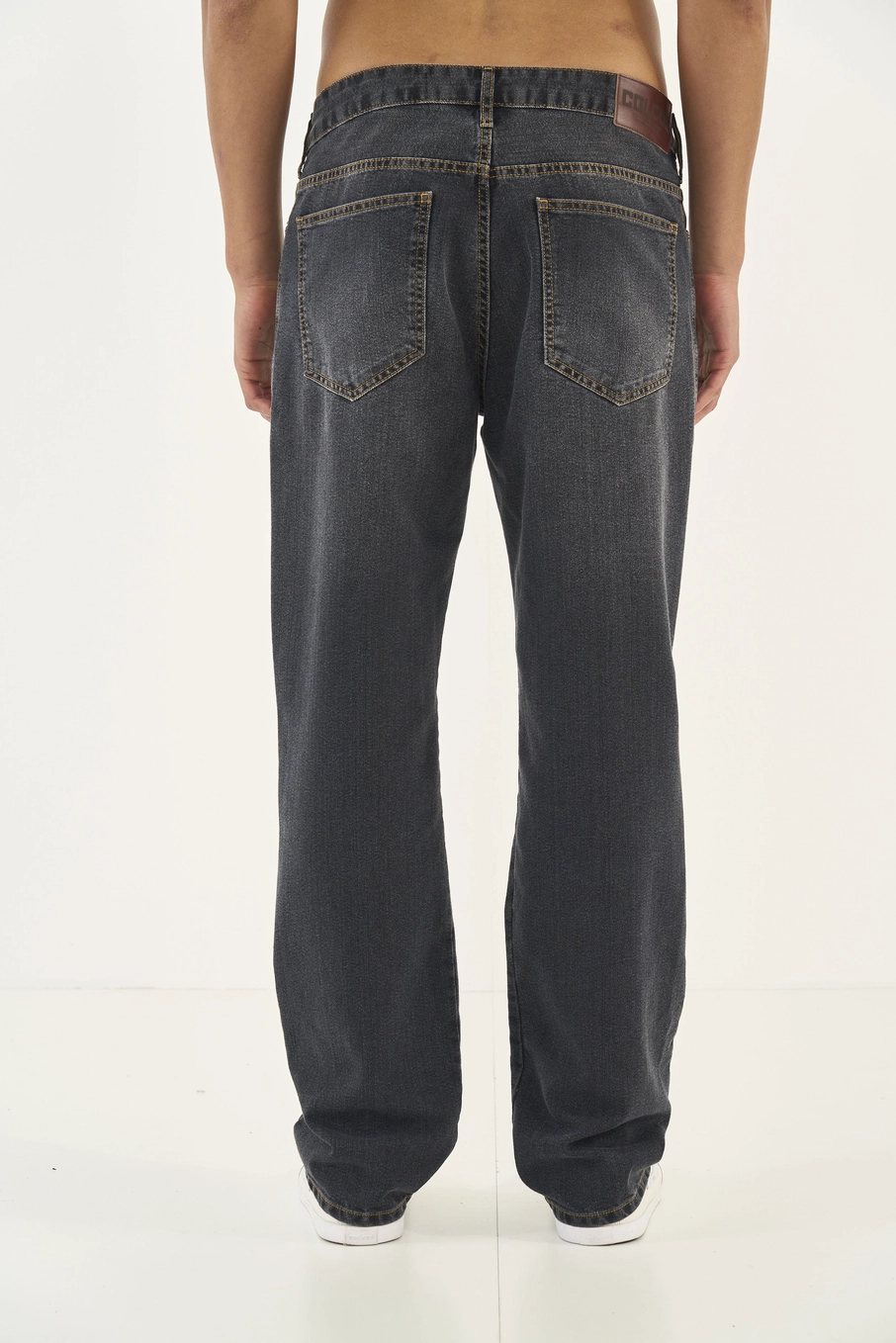 Calça Jeans Reta Indigo Preto