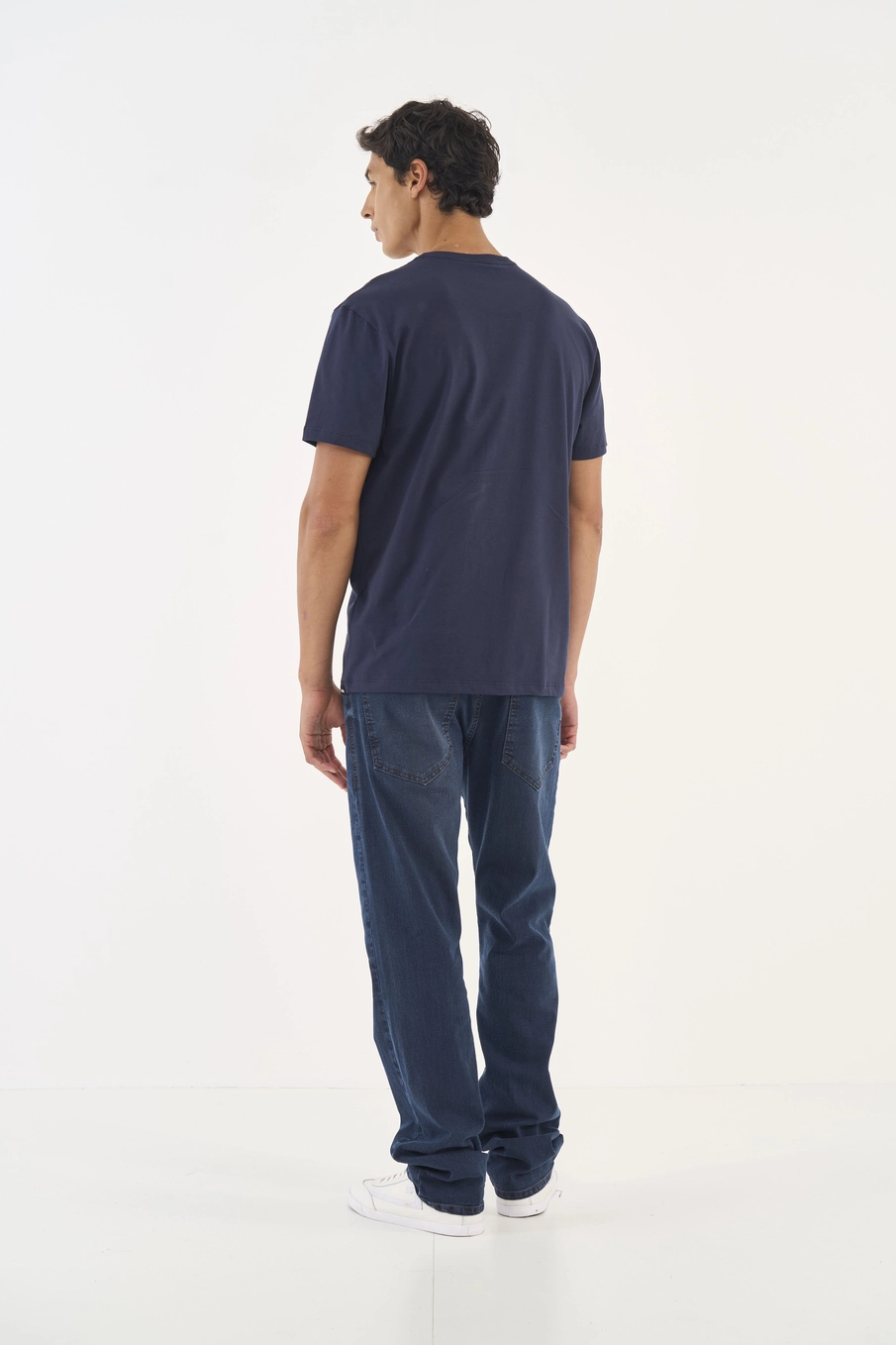 Calça Jeans Reta Índigo