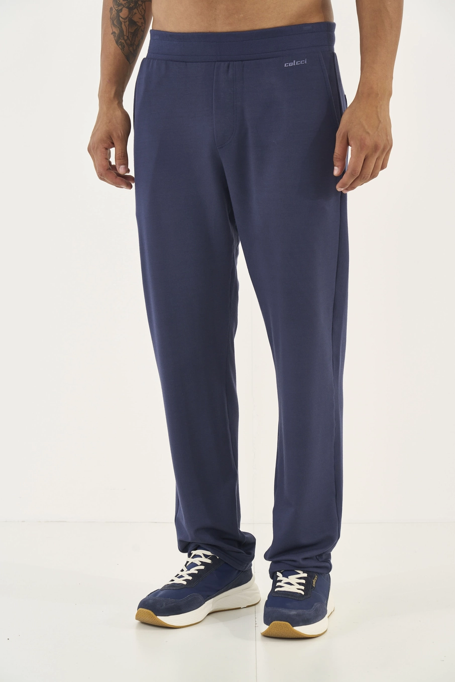 Calça Moletom Comfort Azul