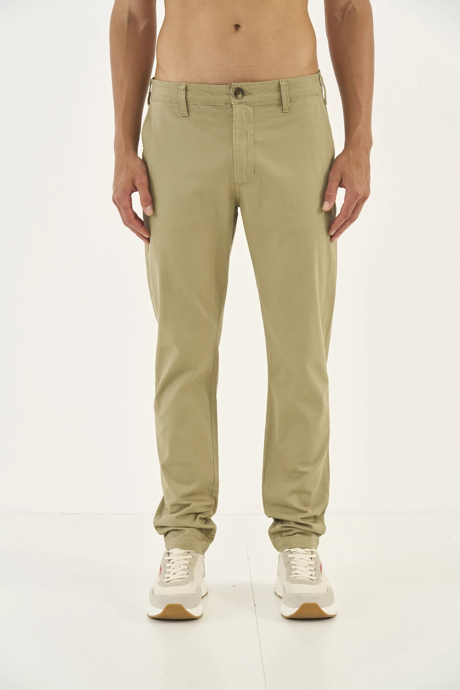 Calca Sarja  Masculino Colcci Bege