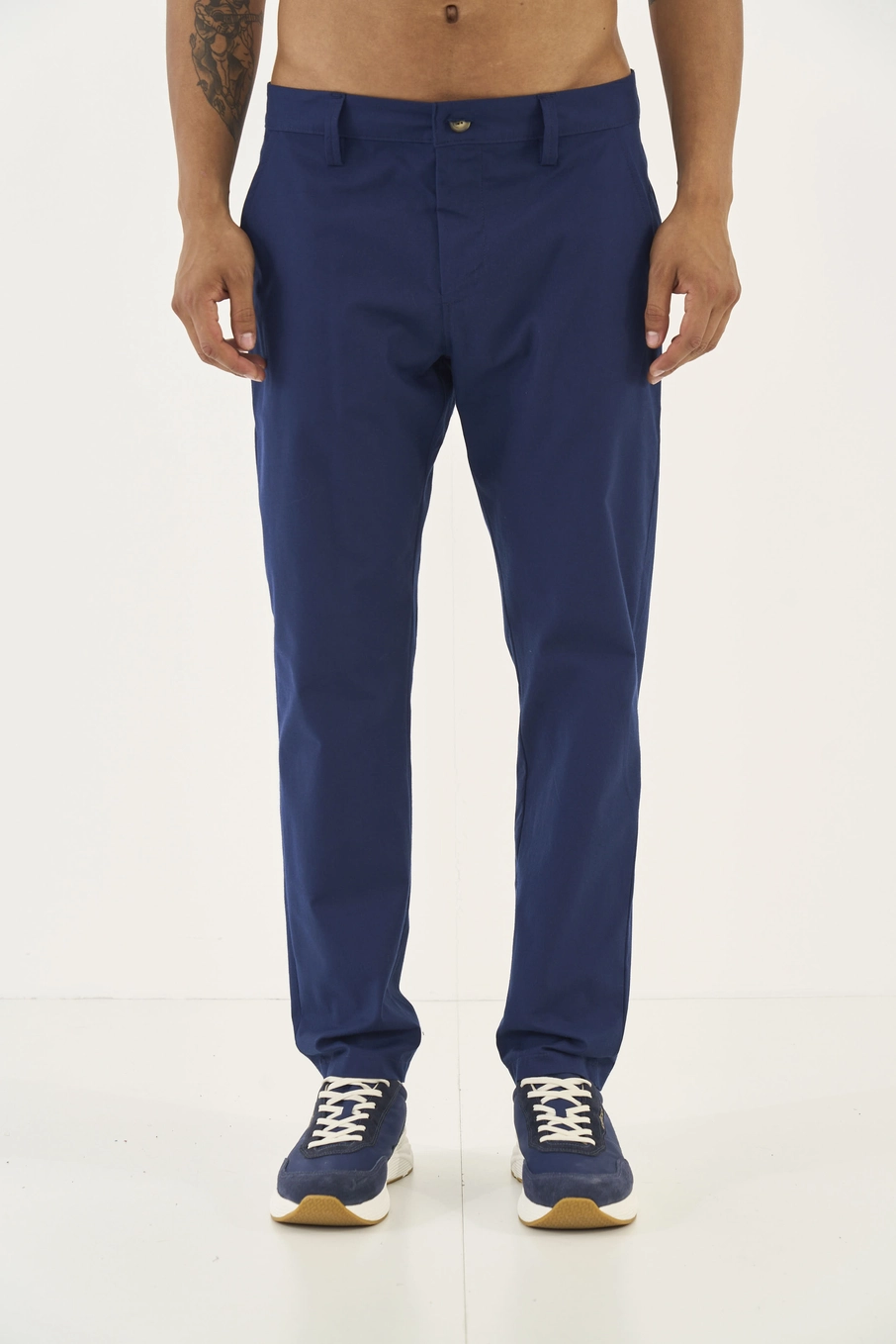 Calca Tecido Plano  Masculino Colcci Azul
