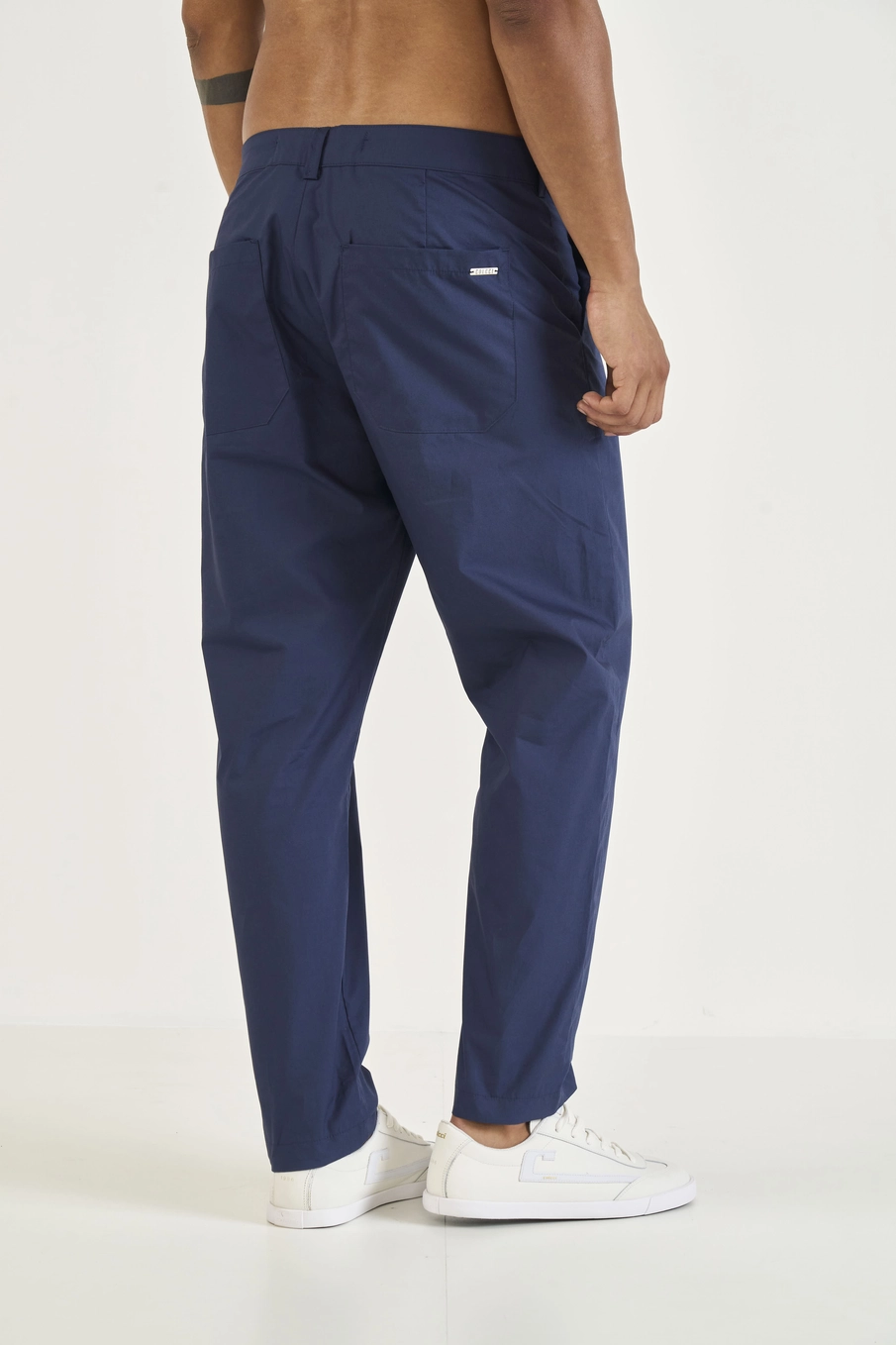 Calça Alfaiataria Reta Azul
