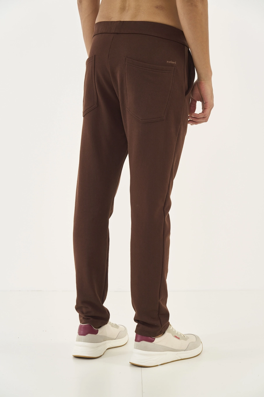 Calça Moletom Basic Comfort Marrom
