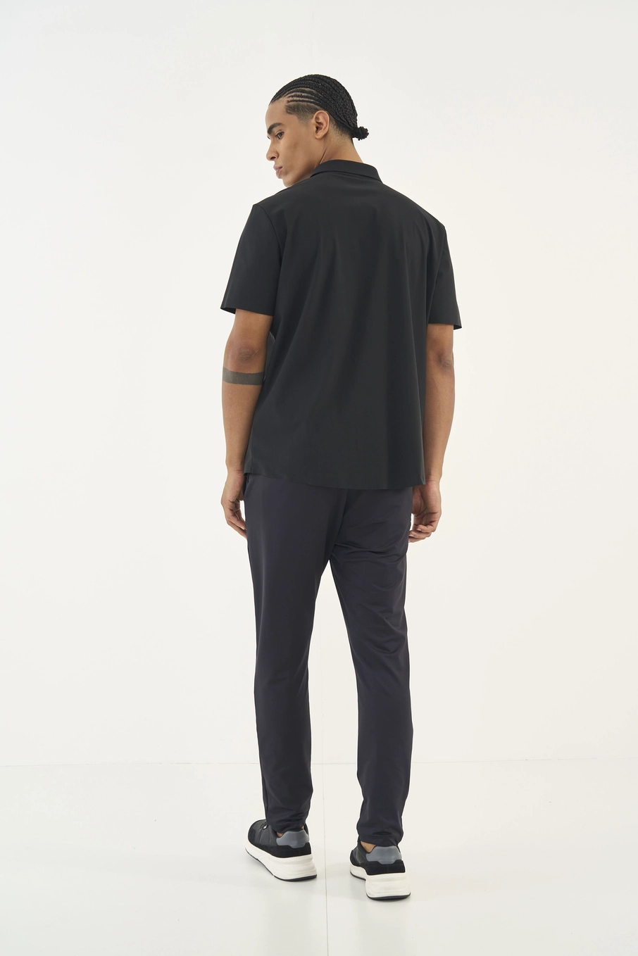 Calça Alfaiataria Malha Tech Preto
