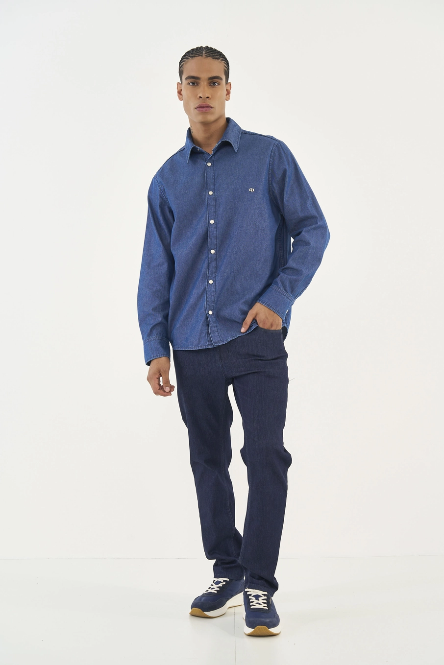 Calça Jeans Reta Colcci Tech Índigo