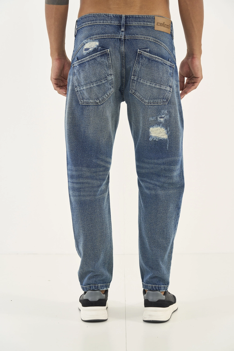 Calça Jeans Tepered Afunilada Índigo