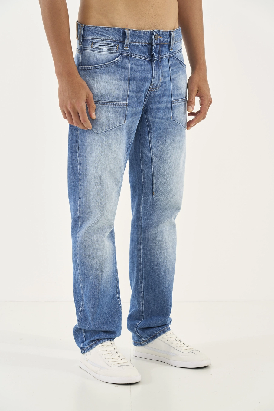 Calça Jeans Reta Índigo
