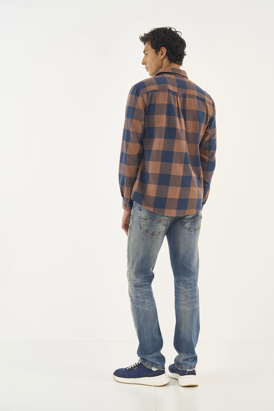Calça Jeans Masculina Alex Slim Índigo