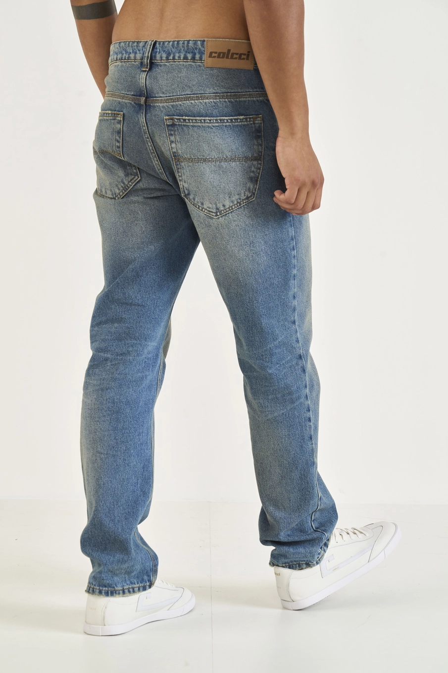Calça Jeans Reta Índigo