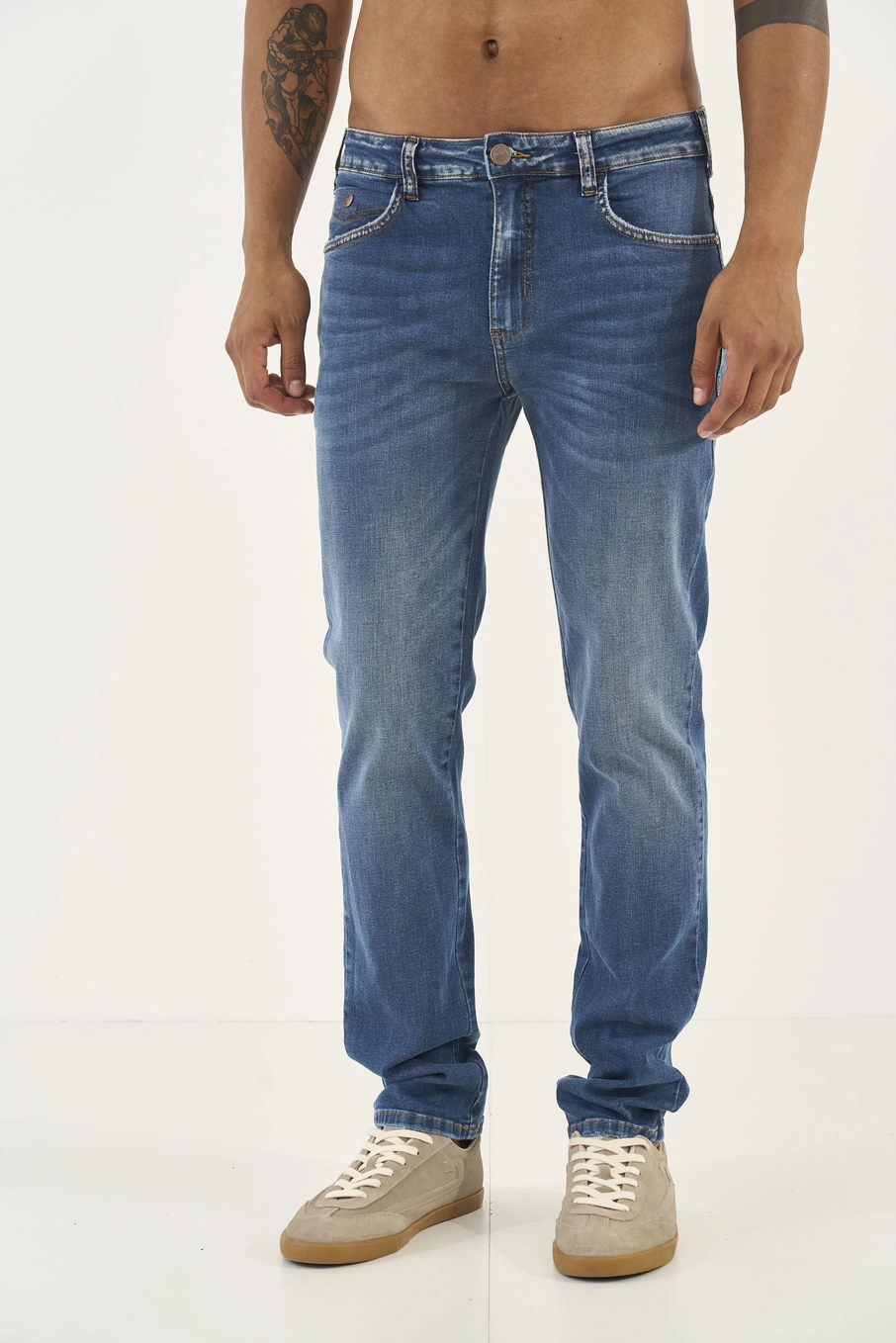 Calça Jeans Slim Alex Índigo
