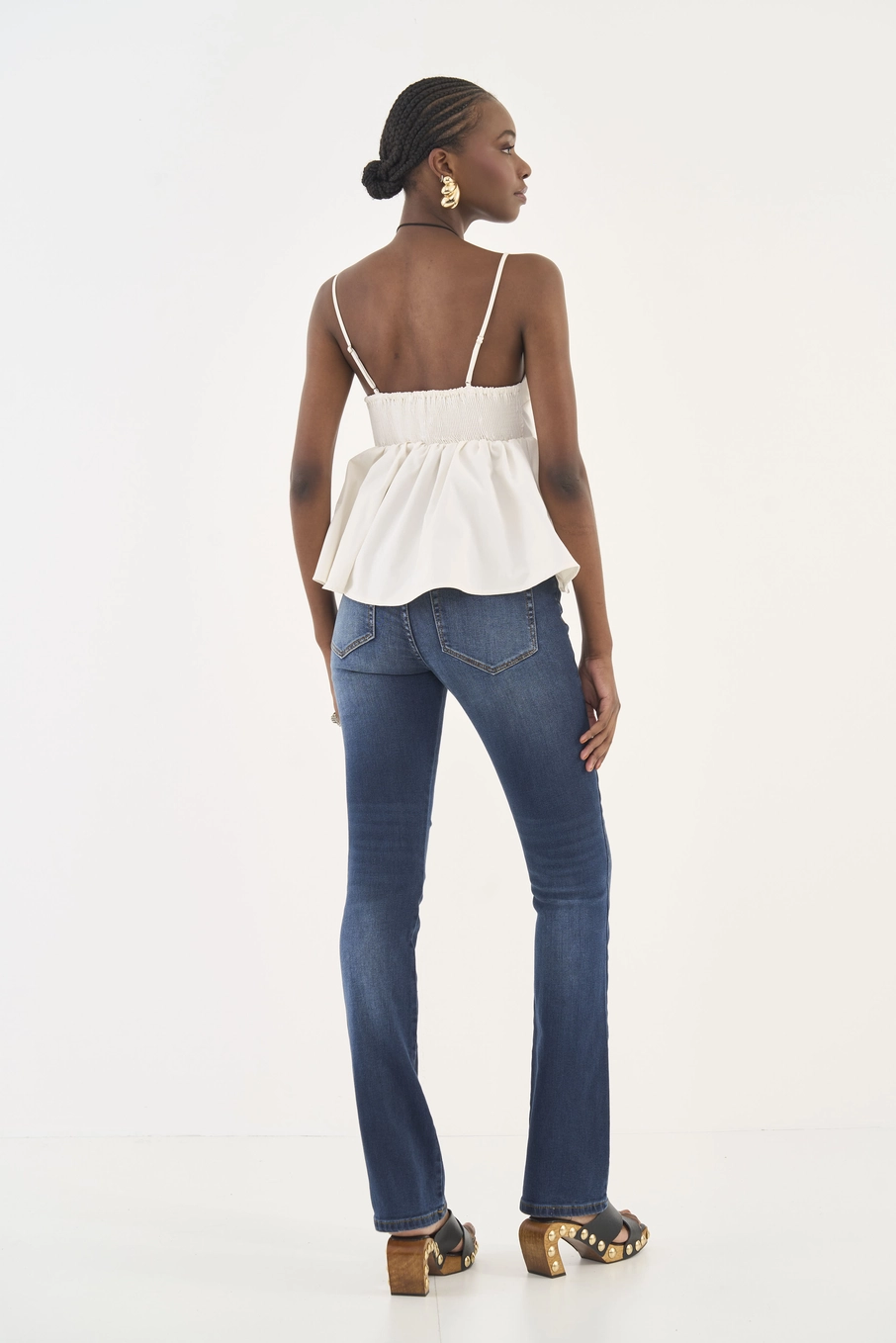 Calça Jeans Bia Reta Índigo