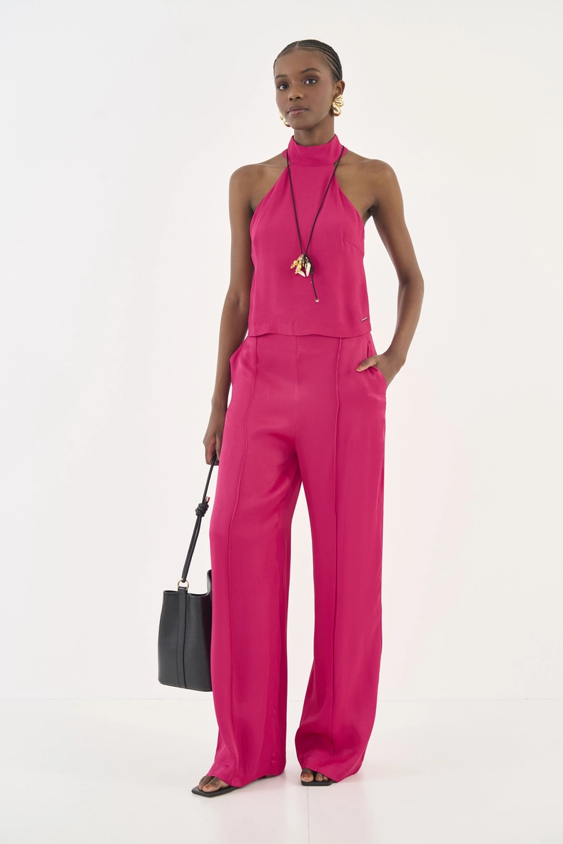 Calça Pantalona Joana Alfaiataria