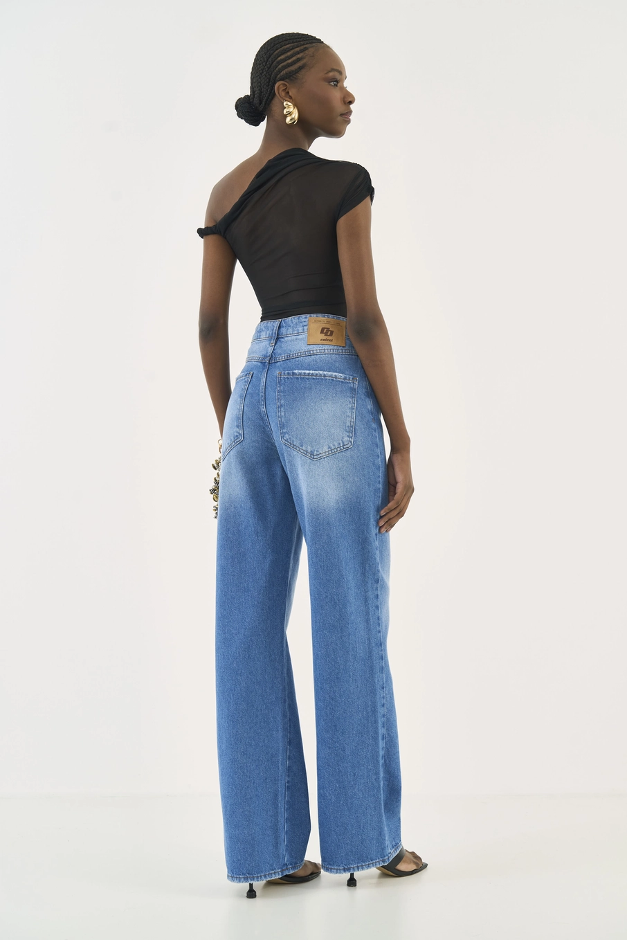 Calça Jeans Reta Juliette Índigo