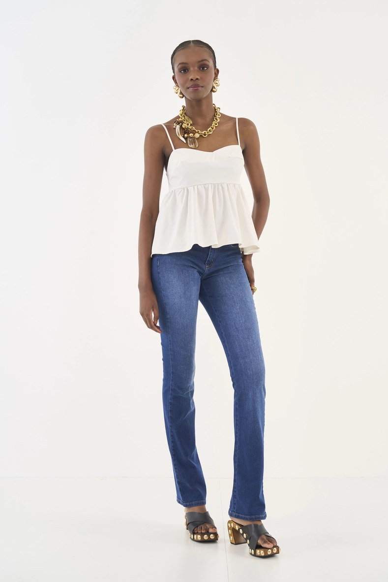 Calça Jeans Bia Reta