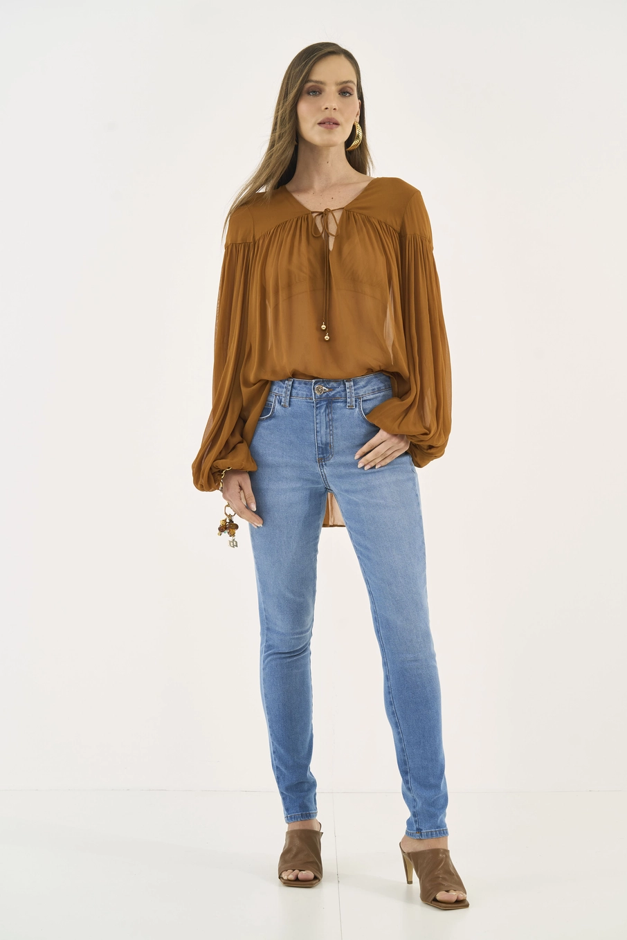 Calça Jeans Skinny Bia Índigo