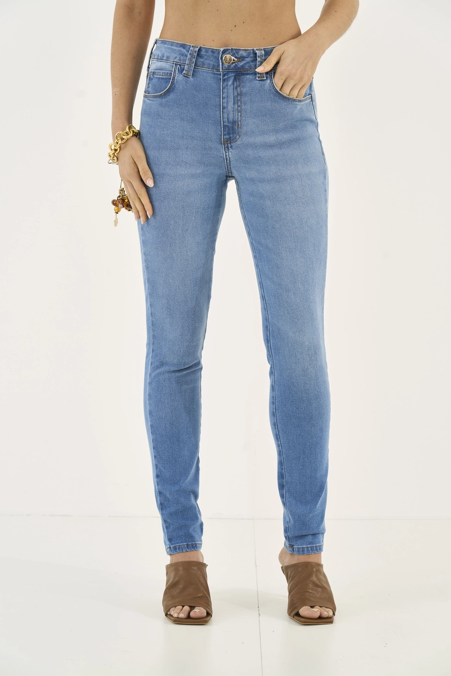 Calça Jeans Skinny Bia Índigo