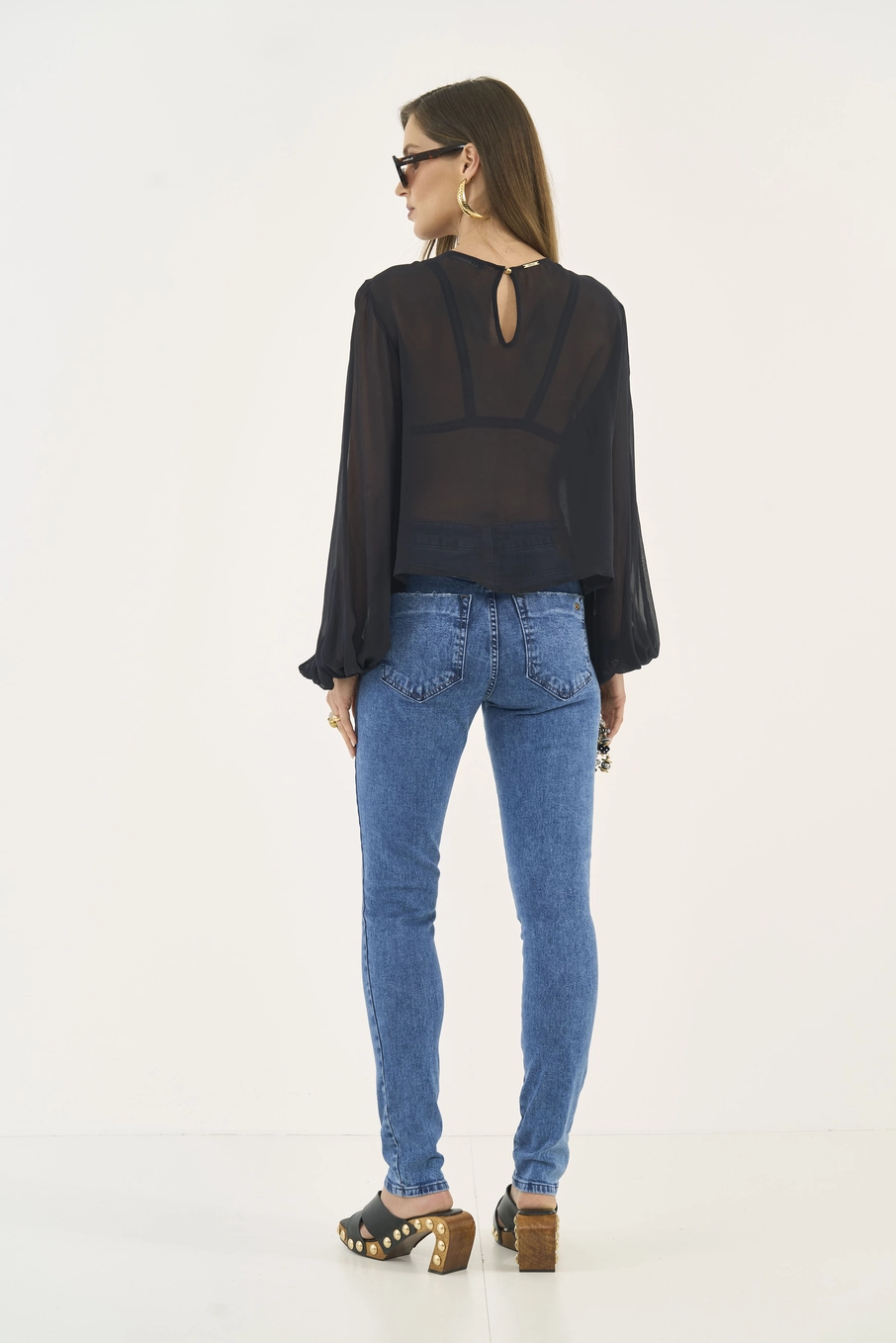 Calça Jeans Bia Skinny Índigo