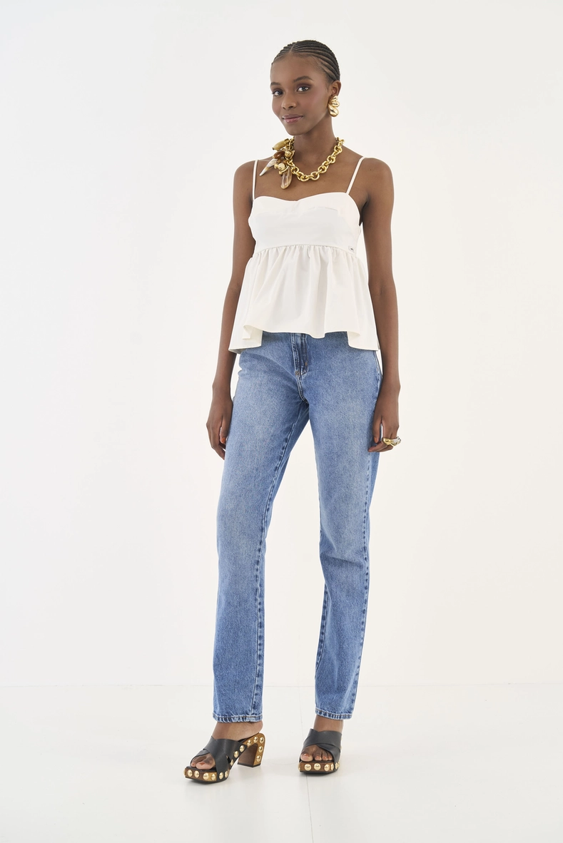 Calça Jeans Reta Kendall