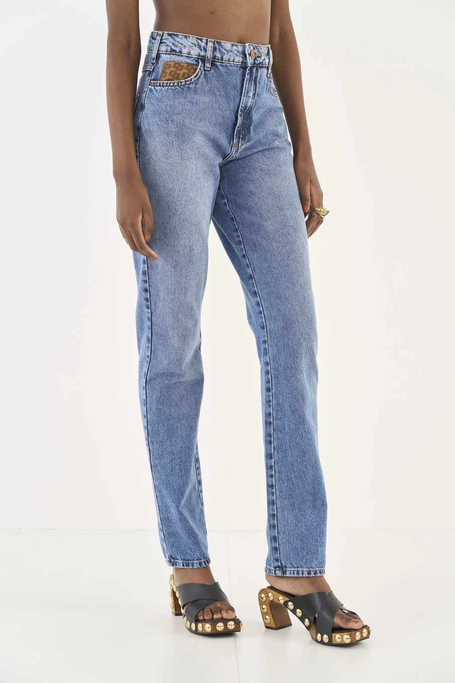 Calça Jeans Reta Kendall Índigo