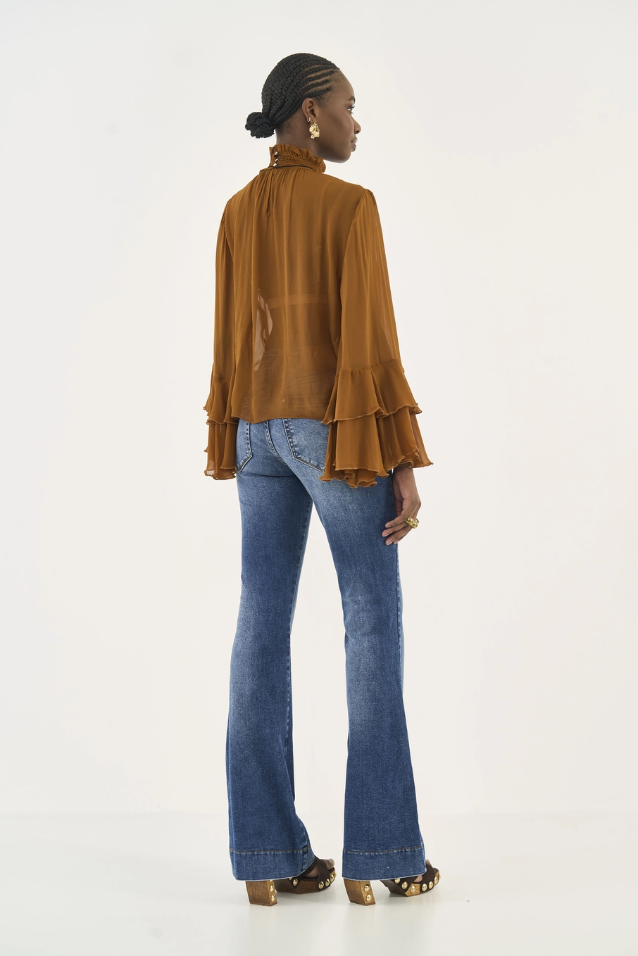 Calça Jeans Bia Flare Índigo