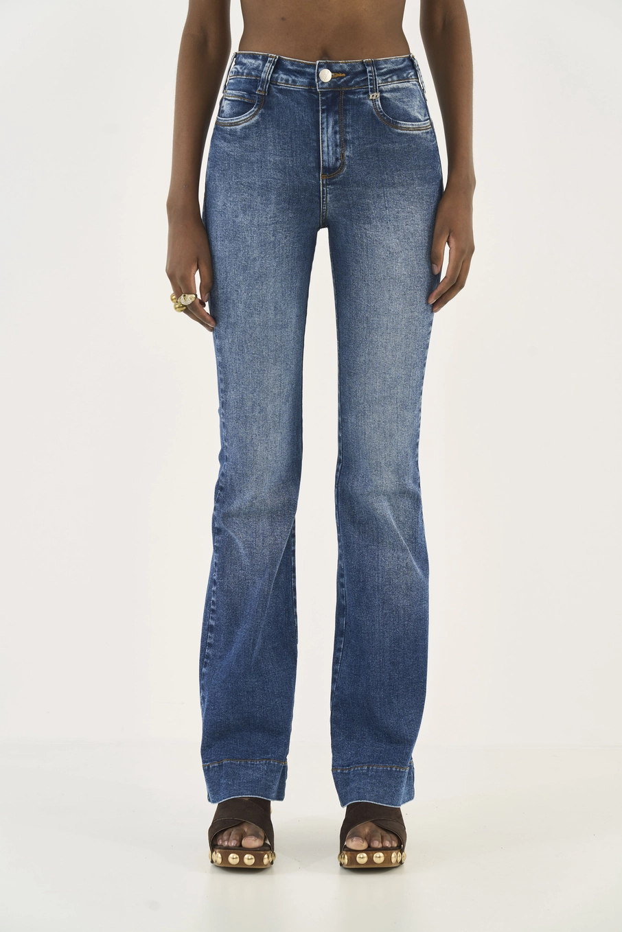 Calça Jeans Bia Flare Índigo