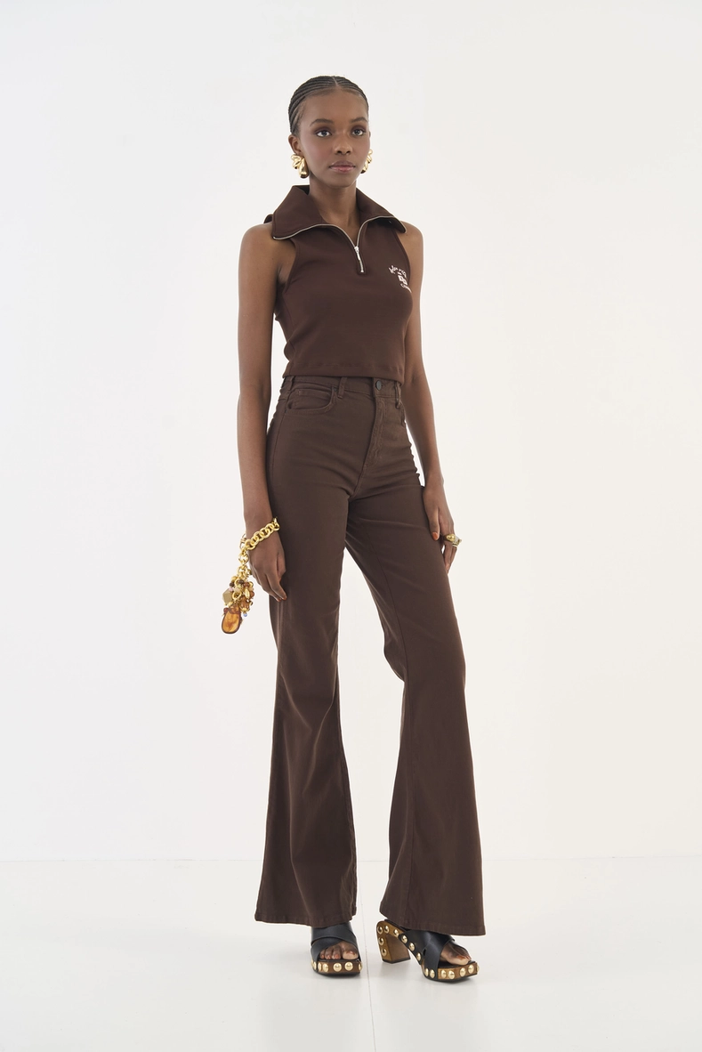Calça Sarja Bruna Boot Cut