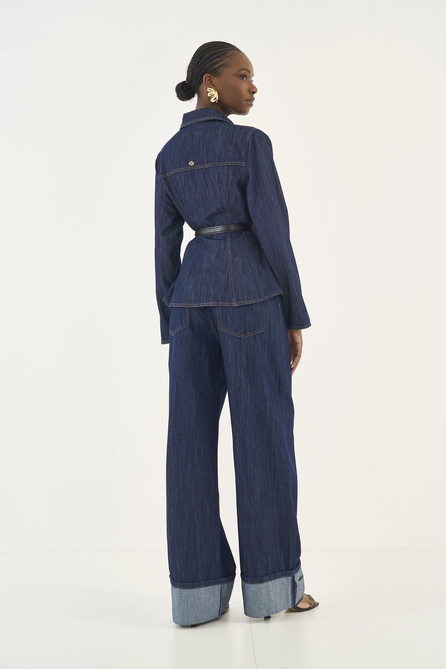 Calça Jeans Pantalona Juliette Índigo
