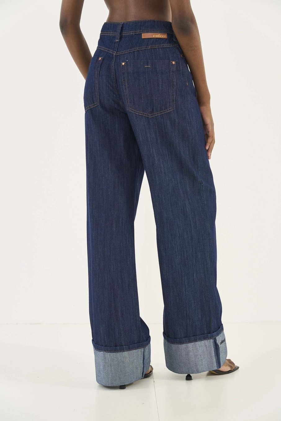 Calça Jeans Pantalona Juliette Índigo