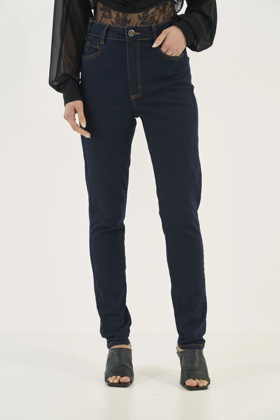 Calça Jeans Bruna Skinny Índigo