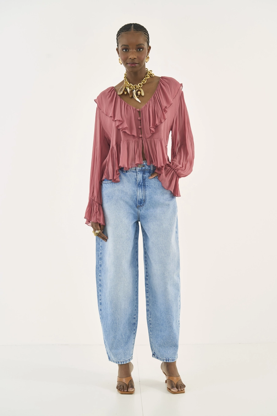Calça Jeans Joana Barril Índigo