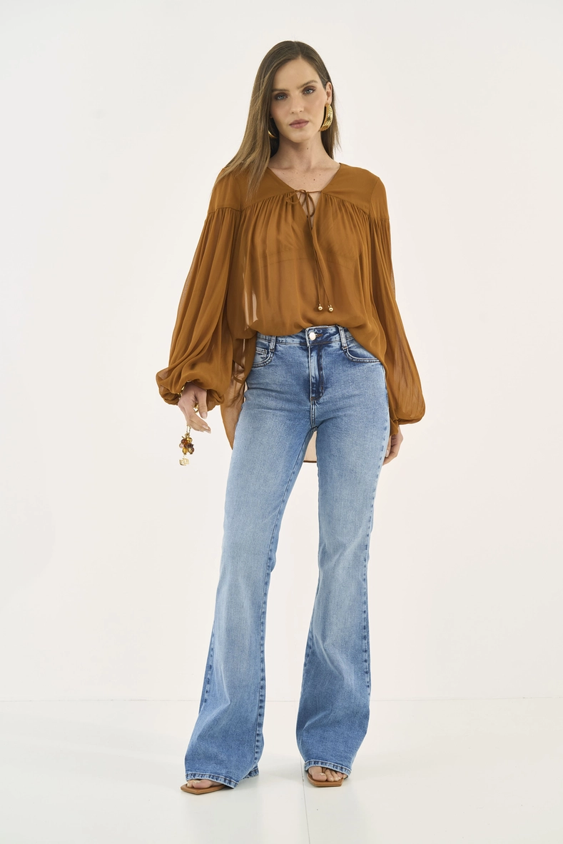 Calça Jeans Bia Flare