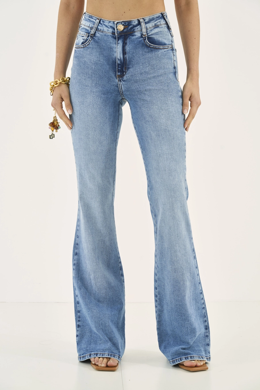 Calça Jeans Bia Flare Índigo