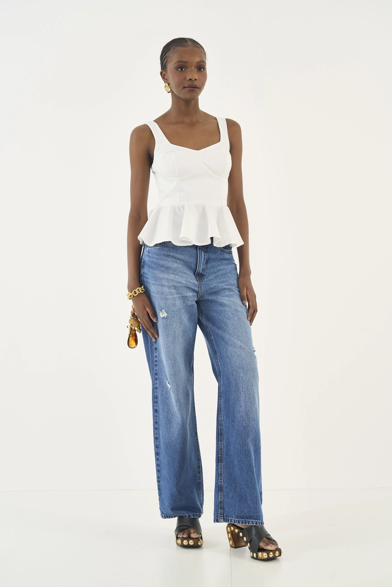 Calça Jeans Bruna Loose