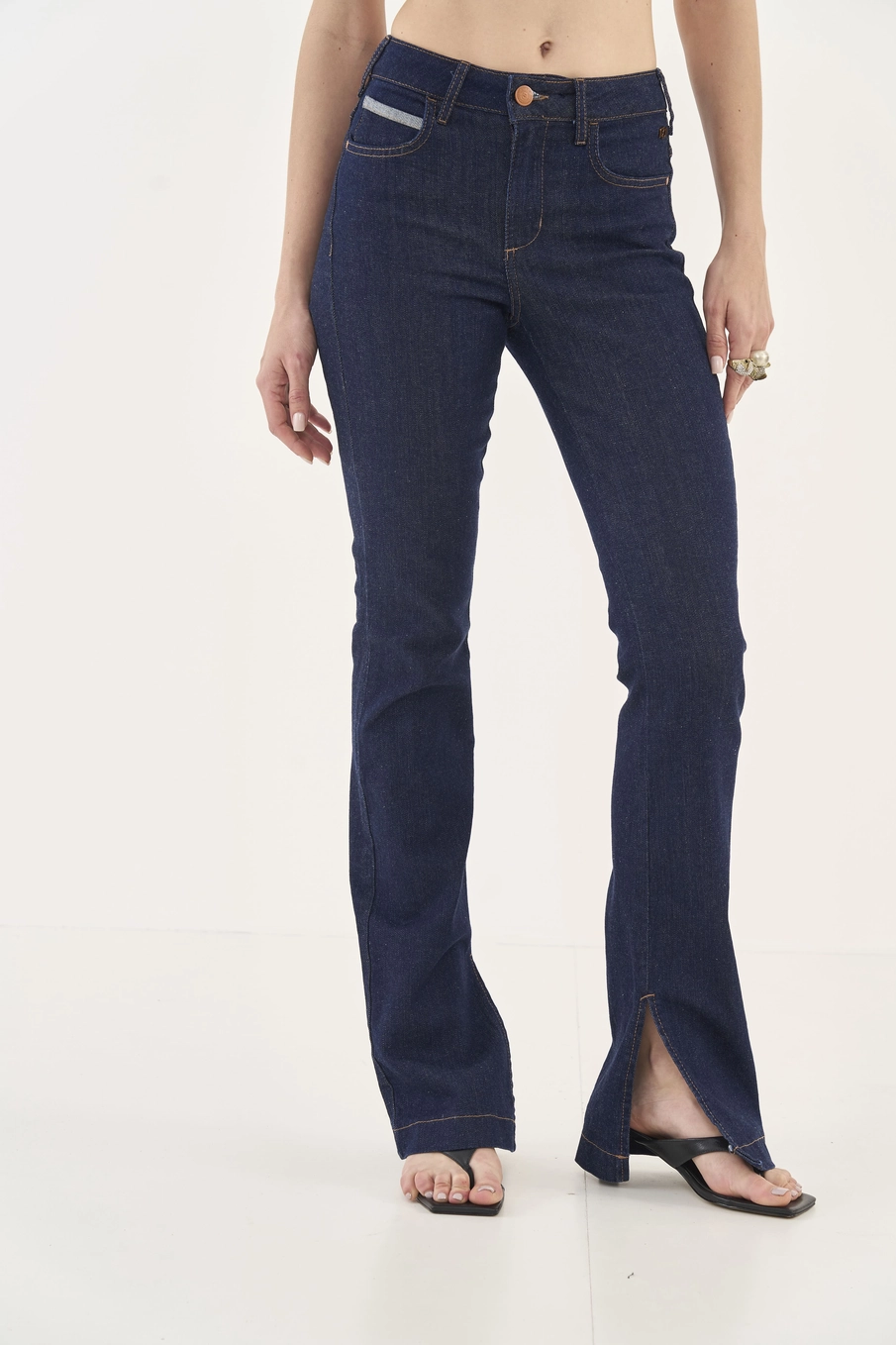 Calça Jeans Bia Reta Índigo