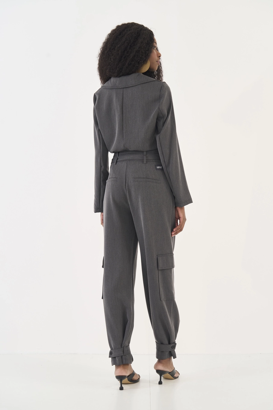 Calca Tecido Plano  Feminino Colcci Preto