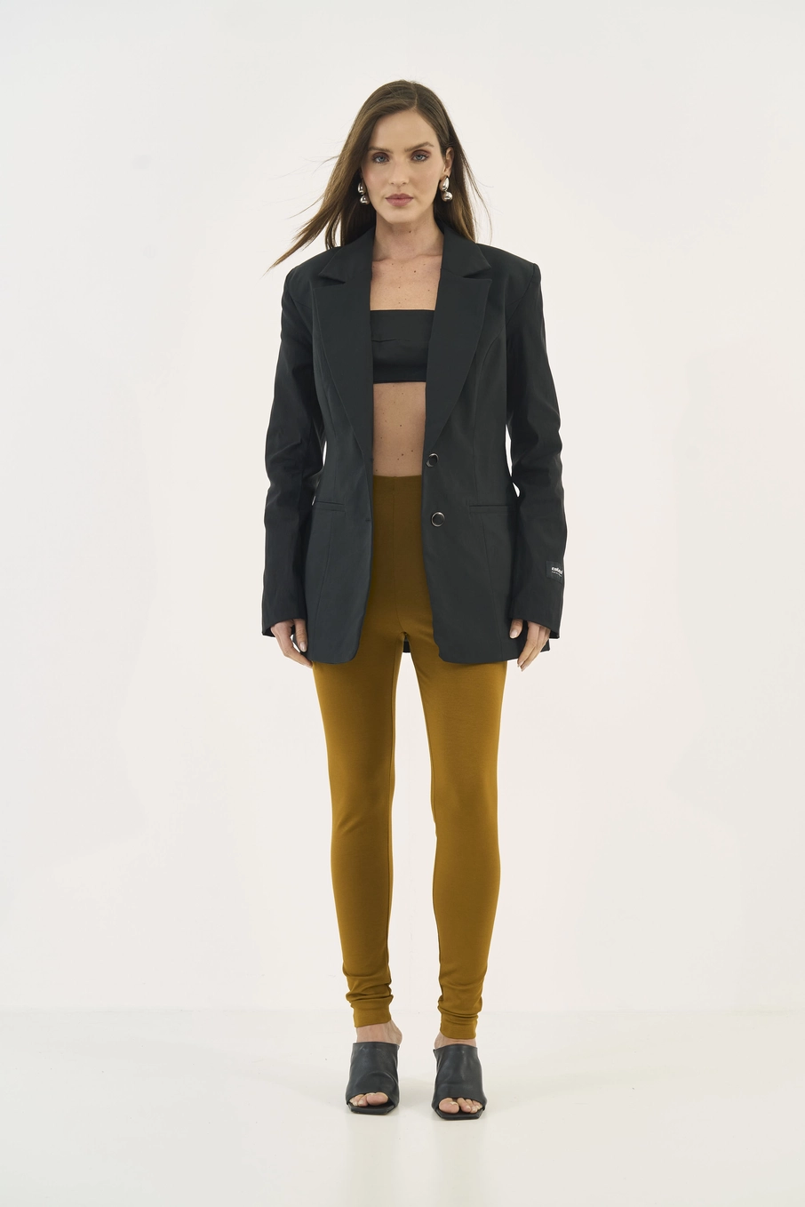 Calca Malha 1 Feminino Colcci Marrom